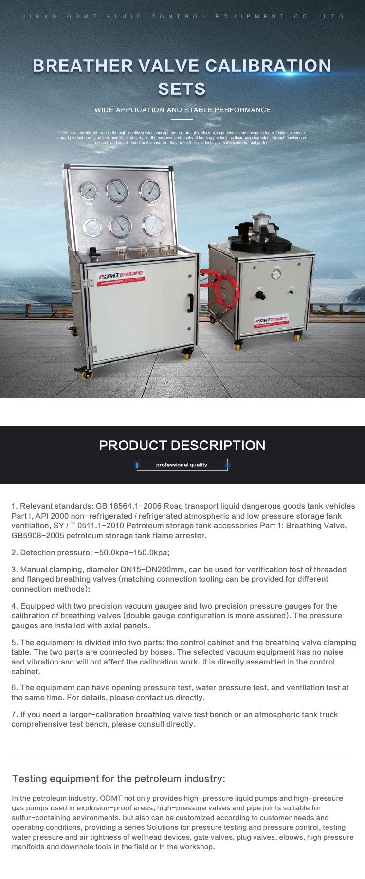 Breather Valve Calibration Sets manufacturers & supplier ,Breather